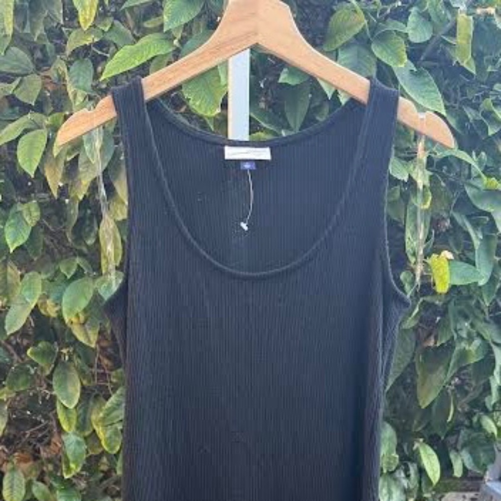 Women's Drop Waist Knit Midi Slip Dress #110